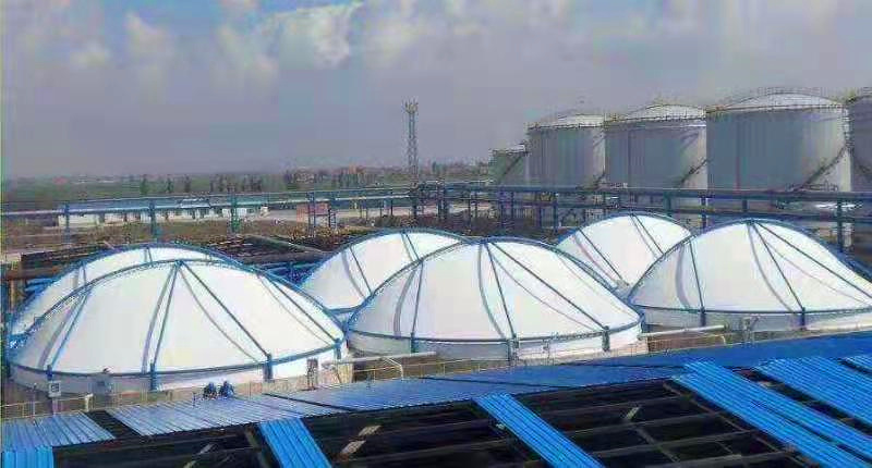 膜結構污水池加蓋的優點